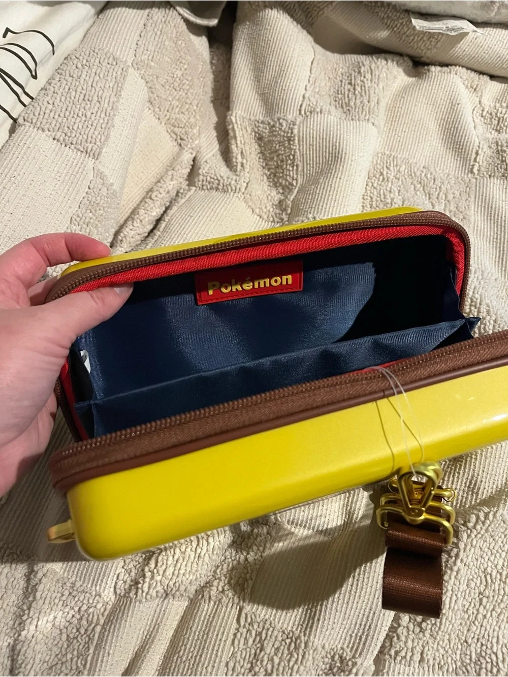 Pokémon Pikachu Yellow Snack Case brand new from Japan